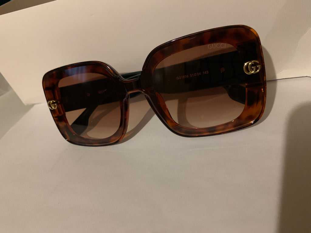 Gucci GG Matte Black House Crests Emblem of Gucci GG Matte Black