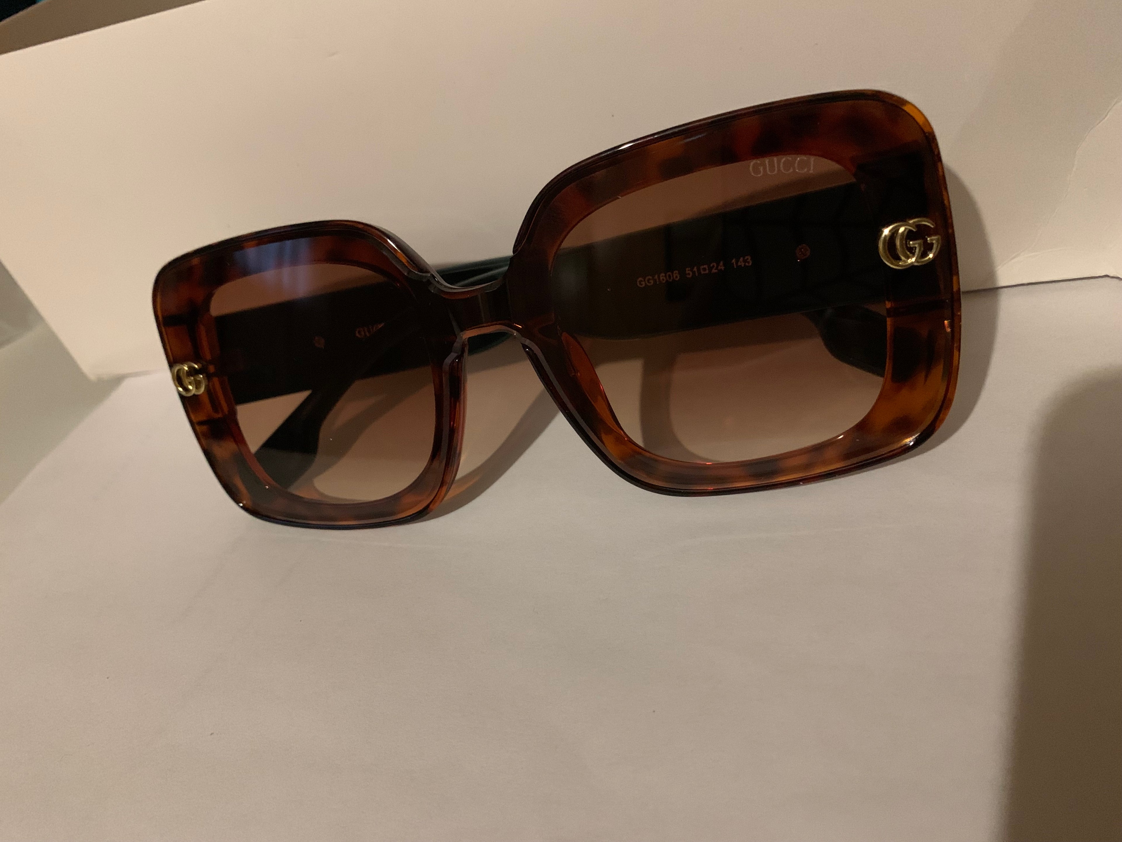 Gucci GG Matte Black House Crests Emblem of Gucci GG Matte Black
